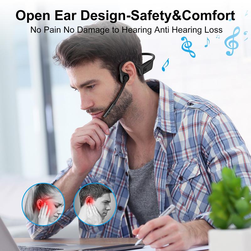 Bone Conduction Headset with Mic