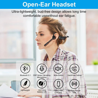 Bone Conduction Headset with Mic